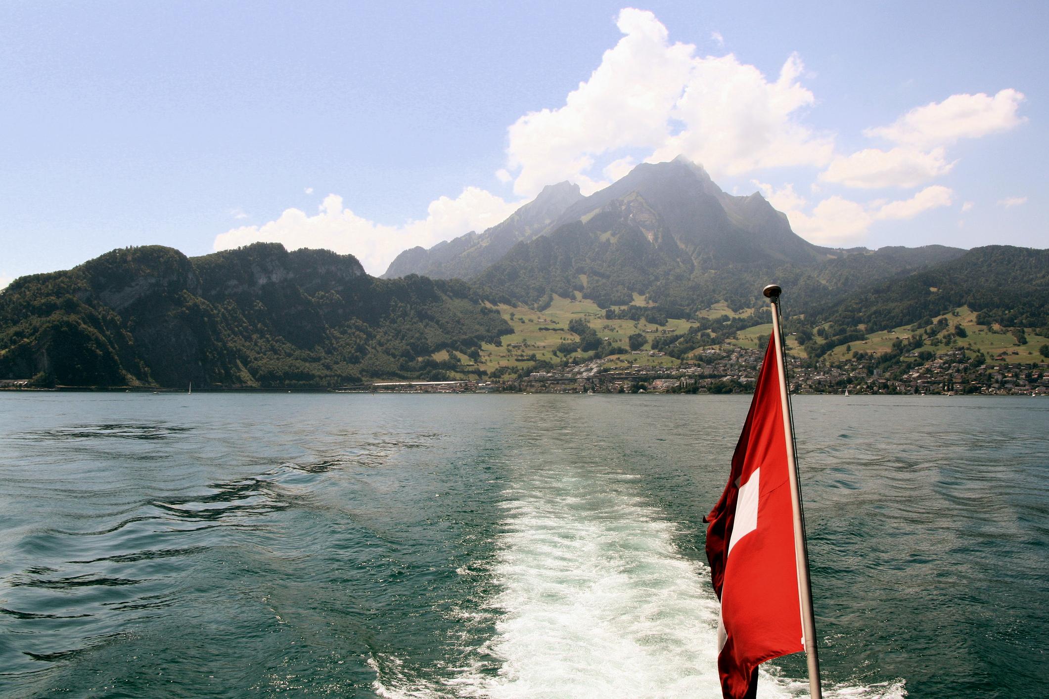 Swiss alpine travel cover